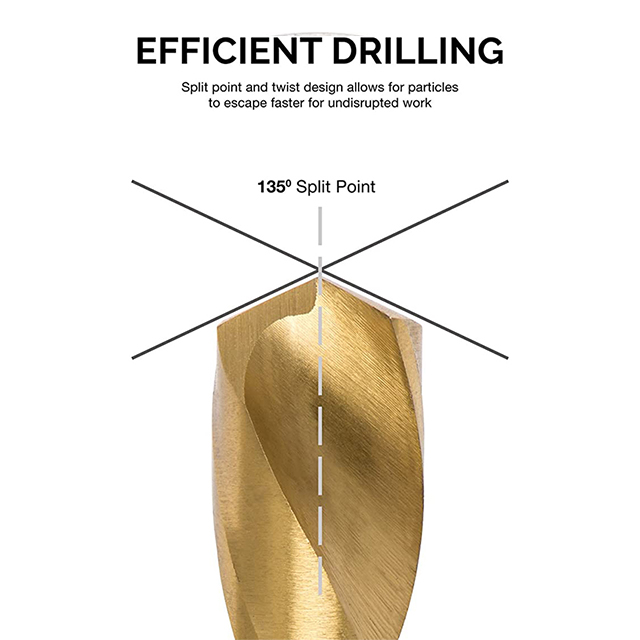 Cobalt M42 Drill HSS Bit M2 Titanium HSS Drill Bit