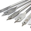  Silvery Working Flat Wood Drill Bit Set