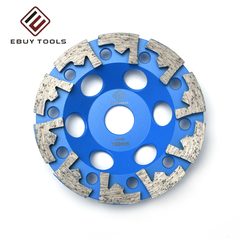Diameter 6 inch Diamond Grinding Cup Wheel For Concrete Terrazzo Stone