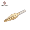 Professional HSS Step Drill Bit Titanium Coating