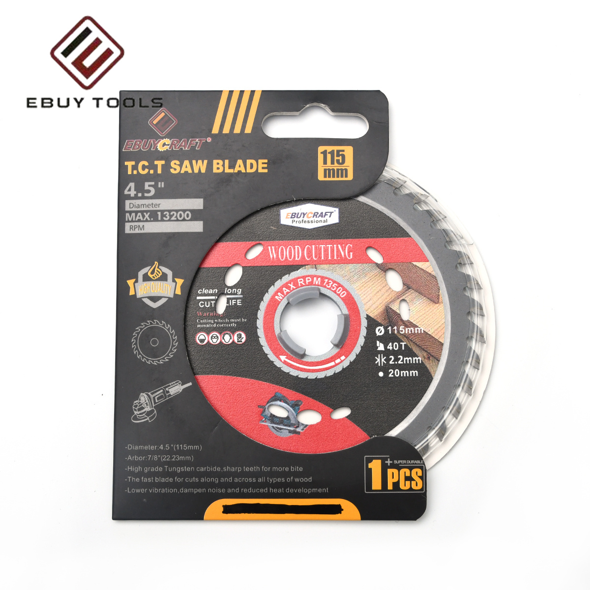 125mm Circular Tct Sharpener Saw Blade for Wood Cutting