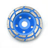 Abrasive Double Row Diamond Cup Grinding Wheel For Polishing