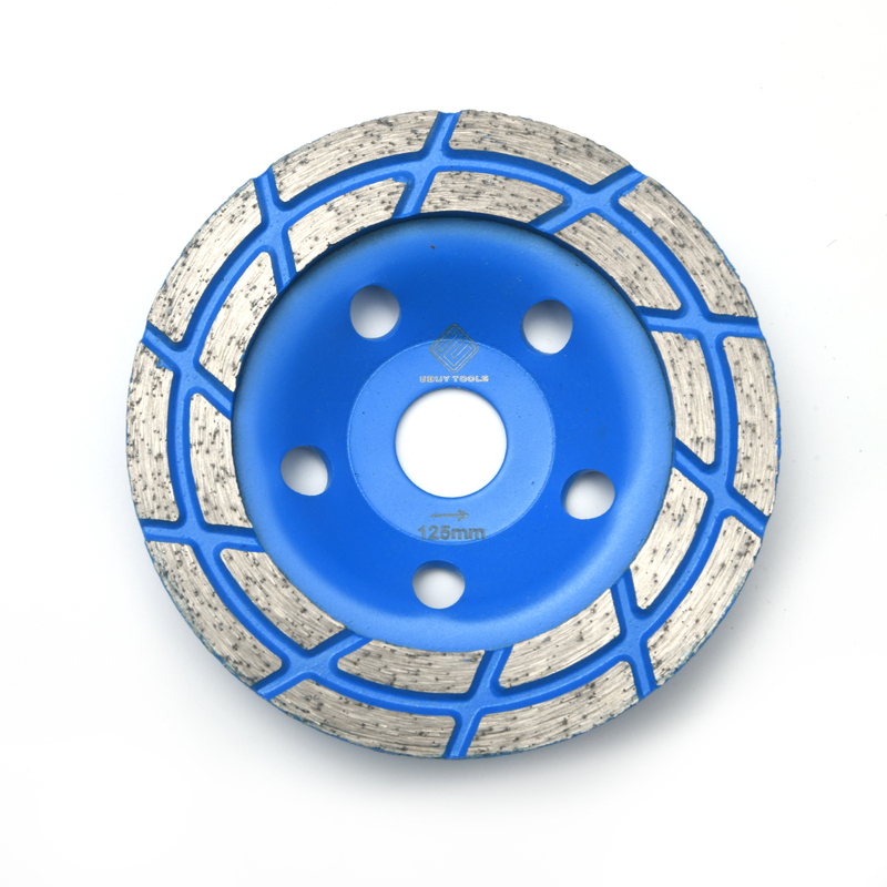 Abrasive Double Row Diamond Cup Grinding Wheel For Polishing