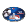 Super Thin Sintered Turbo Diamond Pcd Saw Blade Circular Silent Cutting Blade For Cutting Porcelain