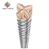 High Performance Carbide Single Tip S4 Flute SDS Plus Hammer Drill Bit for Concrete Masonry Granite