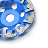 Diameter 6 inch Diamond Grinding Cup Wheel For Concrete Terrazzo Stone