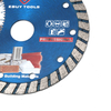 105/115/ 125mm Hot pressed super thin turbo diamond cutting disc turbo diamond saw blade 