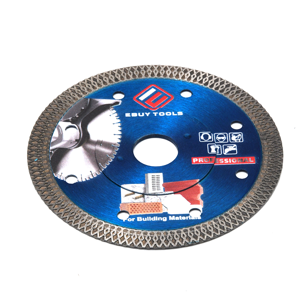 115mm Turbo Net Circular Saw Blade For Cutting Porcelain Tiles Granite