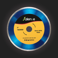 Continuous Rim Diamond Saw Blade Segmented Rim Diamond Saw Blade