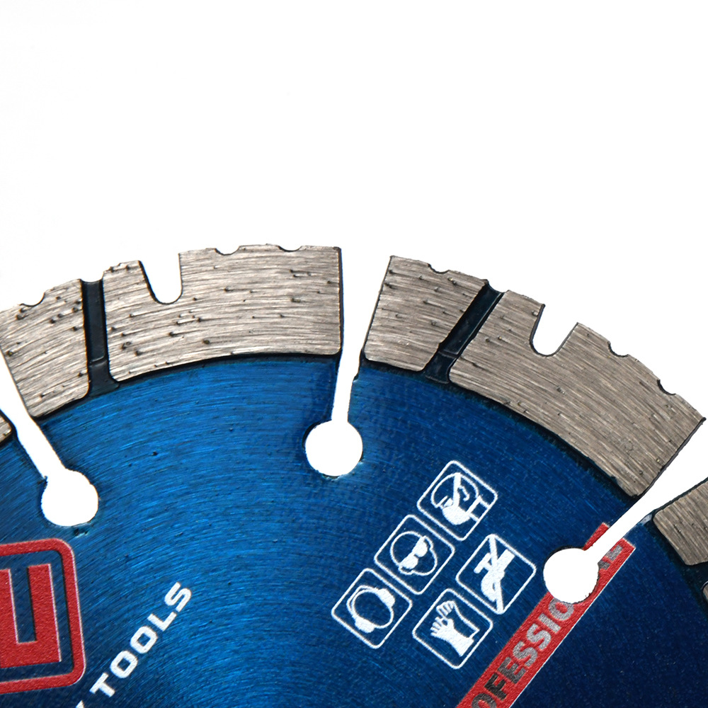 Ebuy Tools Segmented Diamond Saw Blade Dry Cutting Disc Diamond Saw Blade for Granite Cutting