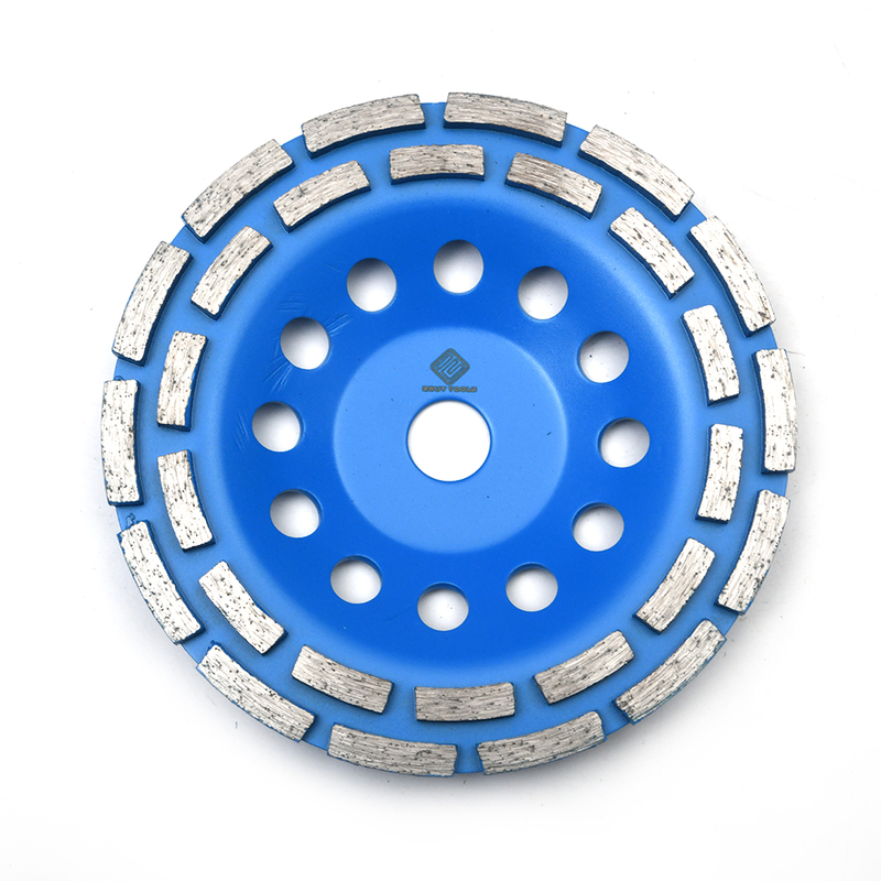 Welding Process Diamond Double-row Grinding Wheel Cup Concrete Grinding Wheel
