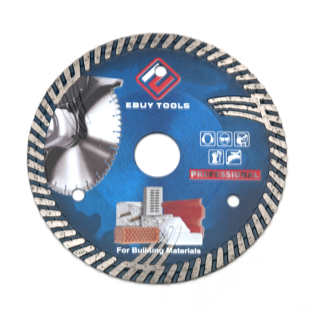 105-300mm Turbo Wave Diamond Saw Blade Circular Continous Rim Cutting Blade