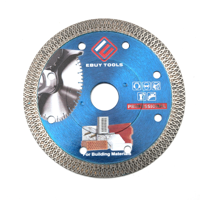 115mm Turbo Net Circular Saw Blade For Cutting Porcelain Tiles Granite