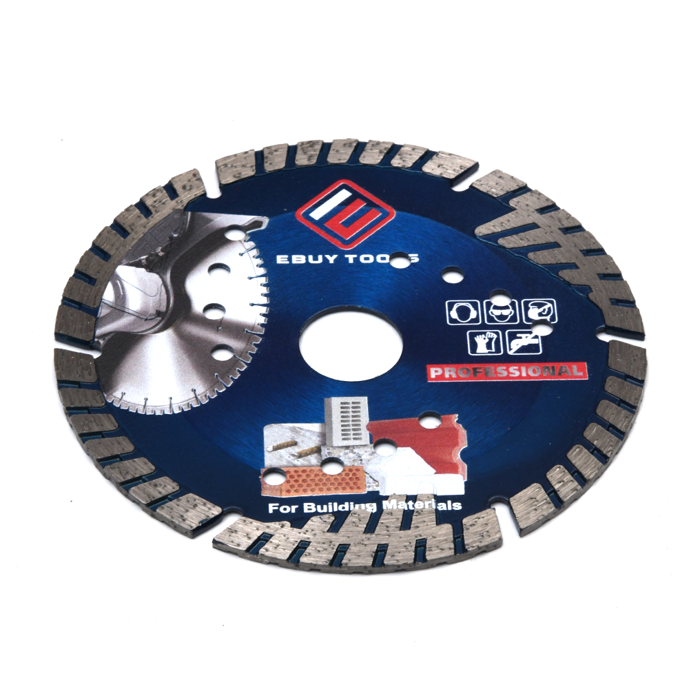 Ebuy Diamond Saw Blade Segmented Circular Cutting Blade for Marble Granite Concrete