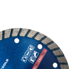 105/115/ 125mm Hot pressed super thin turbo diamond cutting disc turbo diamond saw blade 