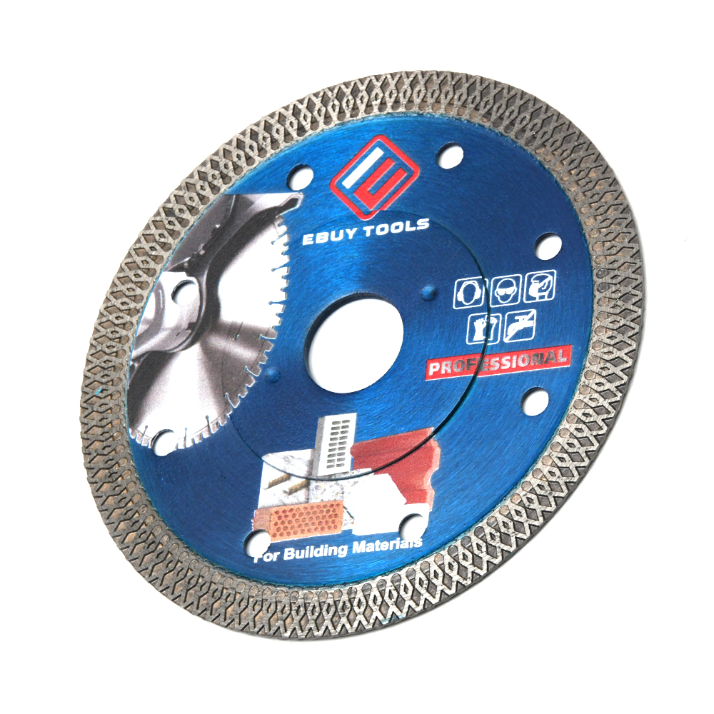 115mm Turbo Net Circular Saw Blade For Cutting Porcelain Tiles Granite