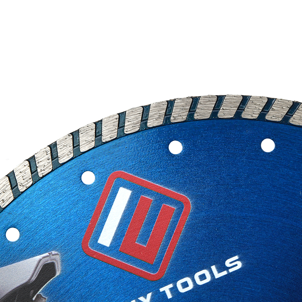 Super Thin Sintered Turbo Diamond Pcd Saw Blade Circular Silent Cutting Blade For Cutting Porcelain