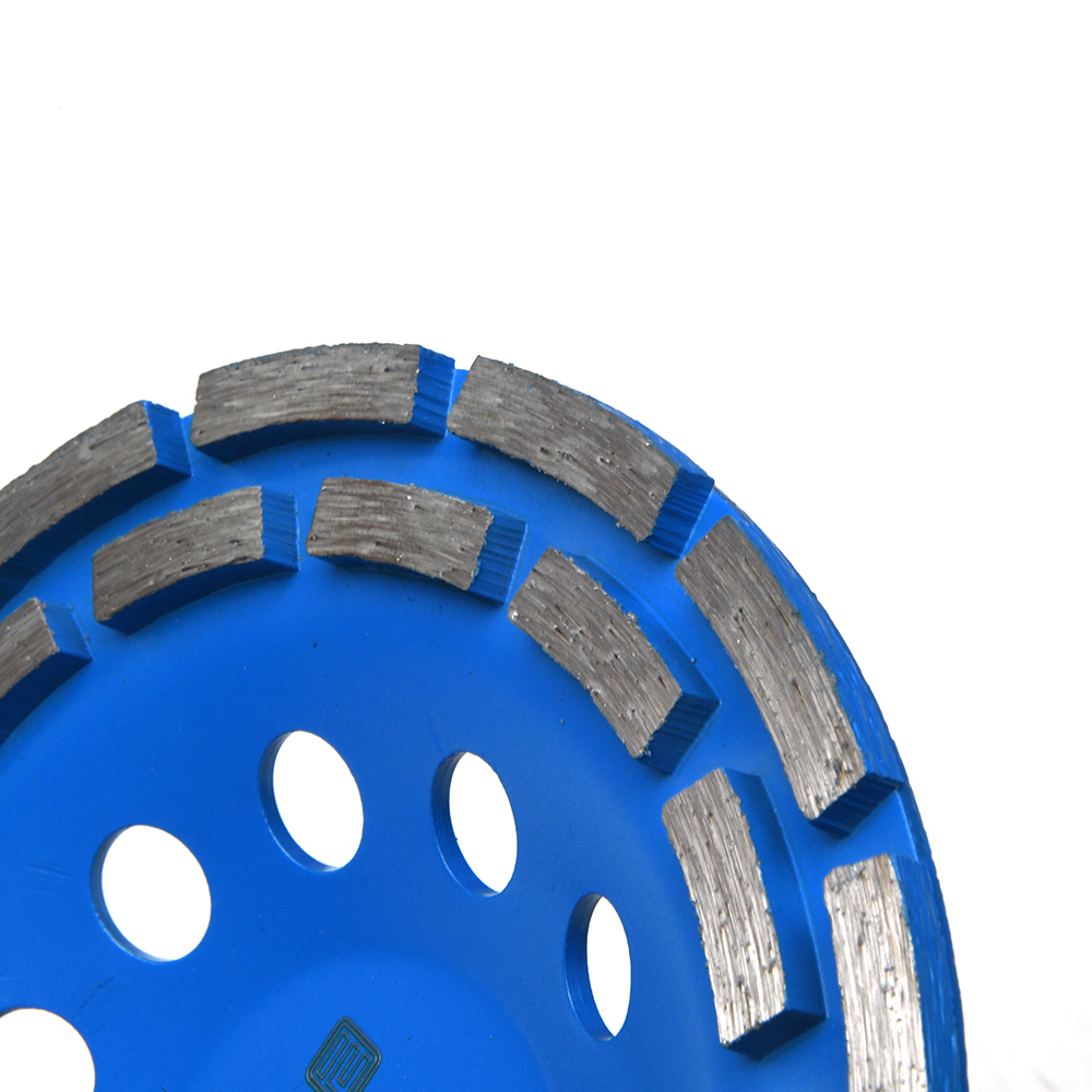 Welding Process Diamond Double-row Grinding Wheel Cup Concrete Grinding Wheel