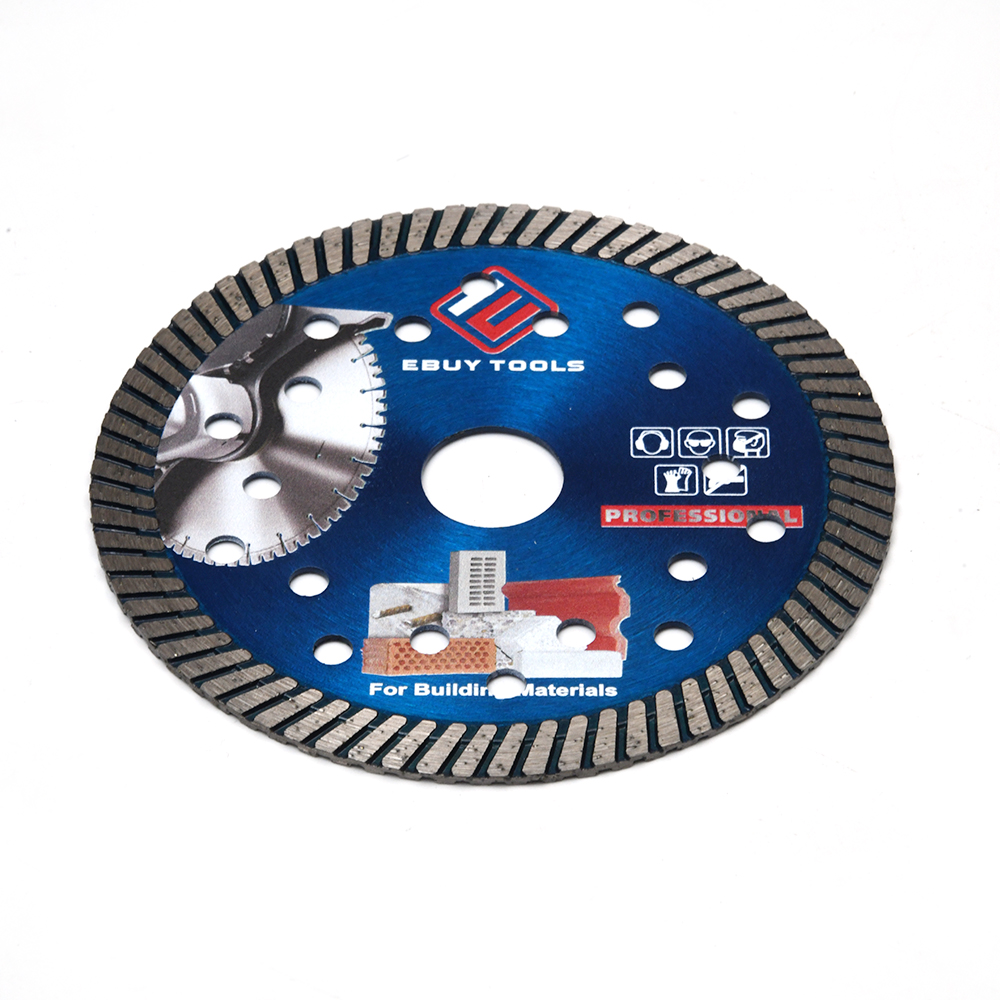 Turbo Diamond Saw Blade Silent Tools Cutting Blade Disc for Brick Ceramic Marble