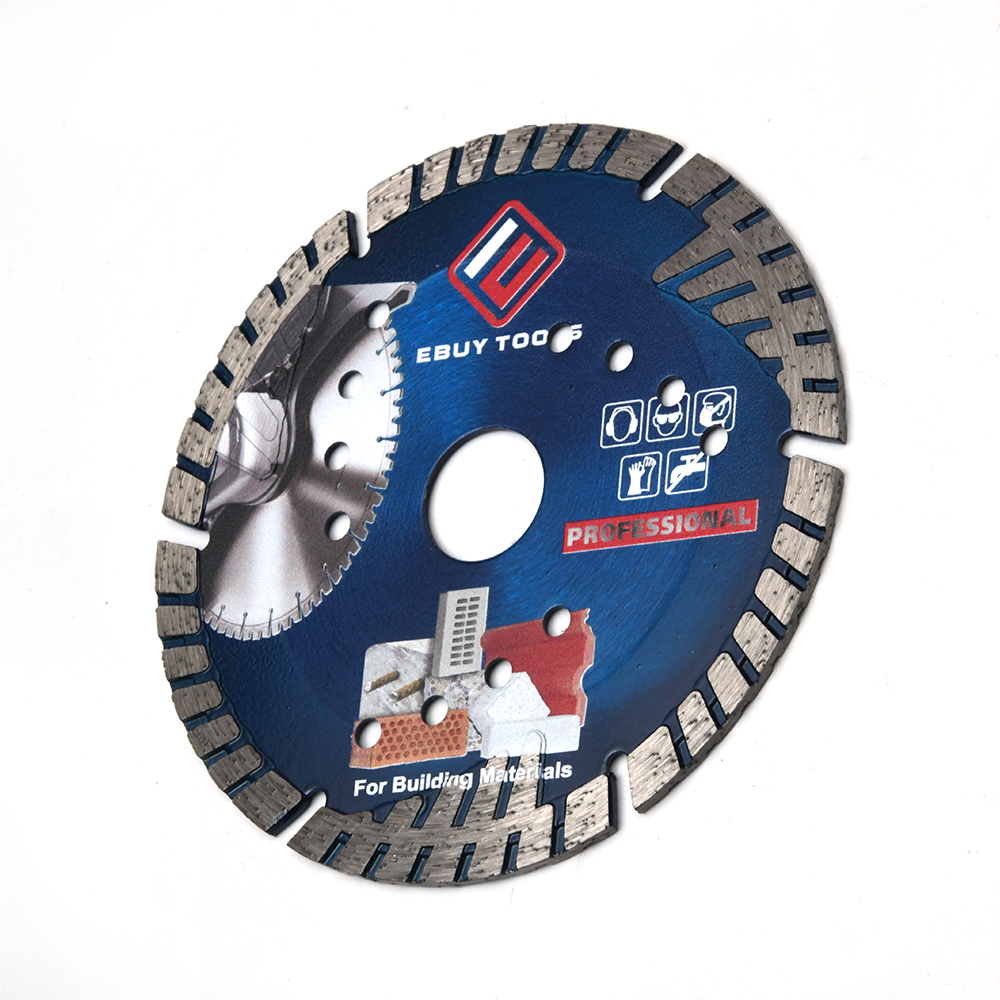 Ebuy Diamond Saw Blade Segmented Circular Cutting Blade for Marble Granite Concrete