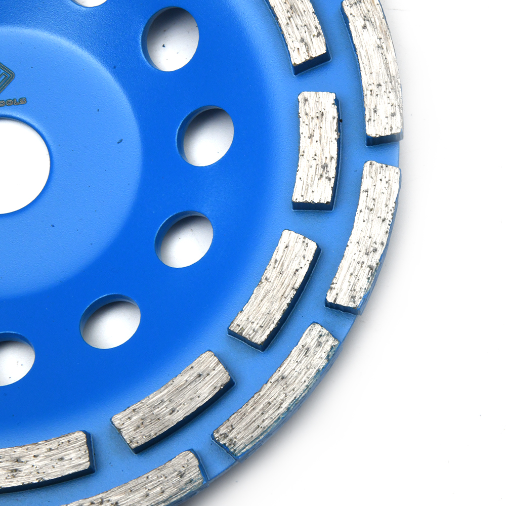 Welding Process Diamond Double-row Grinding Wheel Cup Concrete Grinding Wheel