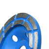 Abrasive Double Row Diamond Cup Grinding Wheel For Polishing