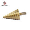 Professional HSS Step Drill Bit Titanium Coating