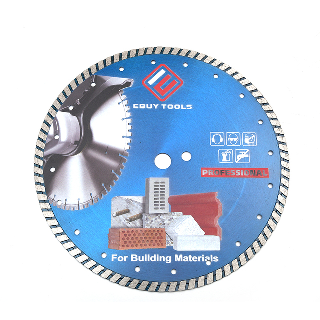 Super Thin Sintered Turbo Diamond Pcd Saw Blade Circular Silent Cutting Blade For Cutting Porcelain